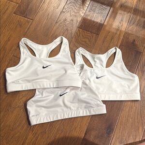 Nike Cream Dri-FIT Sports Bras Set